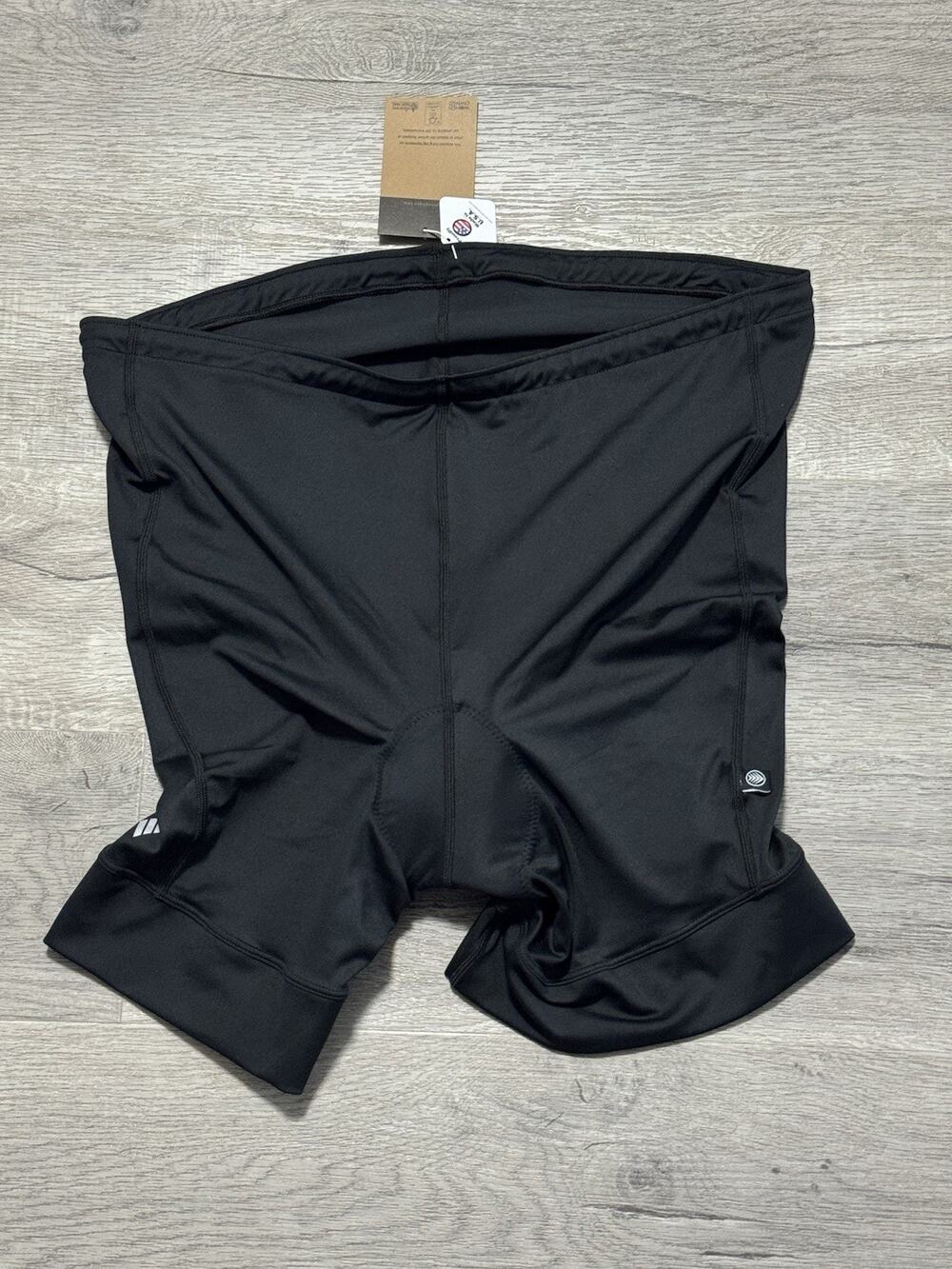 NWT Aero Tech Women’s Padded Cycling Shorts 5XL Black Liddy Noir Bike